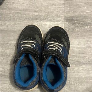 OshKosh B'gosh Black and Blue Kids Sneakers